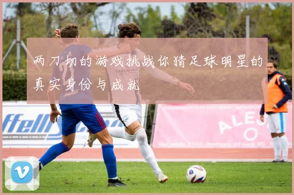 两刀切的游戏挑战你猜足球明星的真实身份与成就