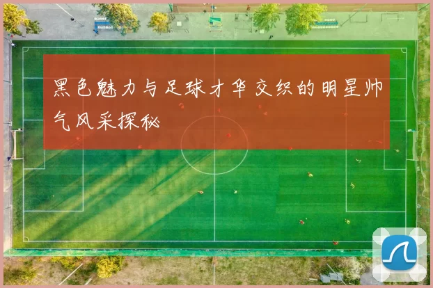 黑色魅力与足球才华交织的明星帅气风采探秘