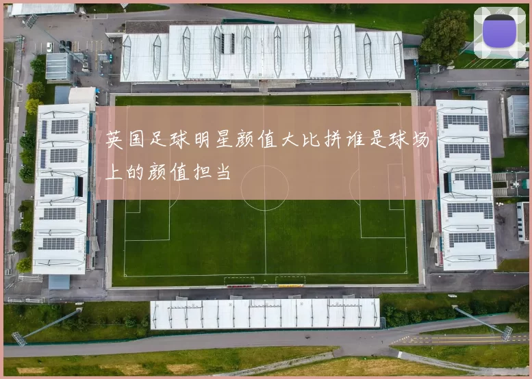 英国足球明星颜值大比拼谁是球场上的颜值担当
