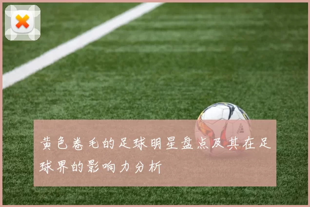 黄色卷毛的足球明星盘点及其在足球界的影响力分析